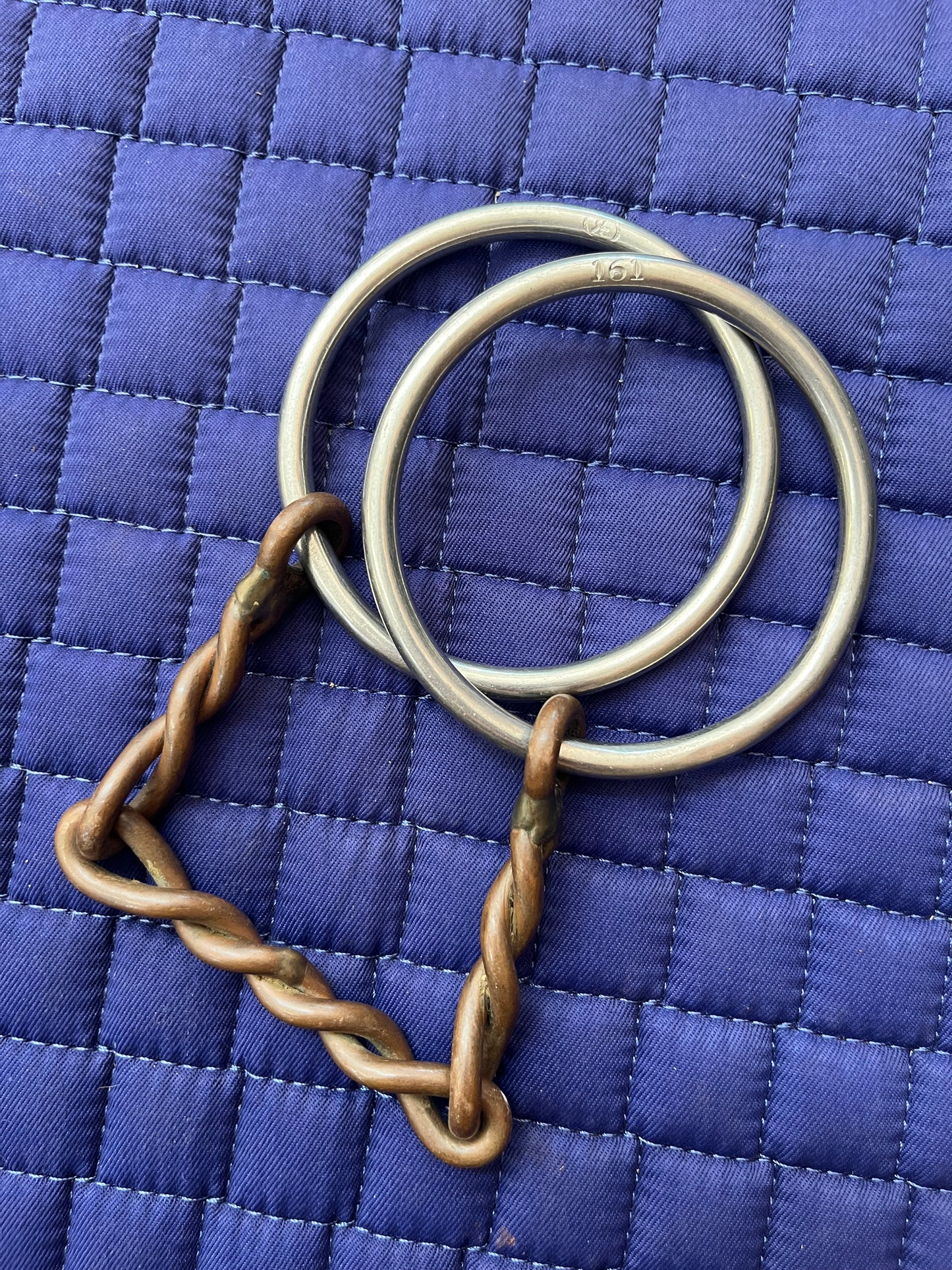 Reinsman Double Jointed Twisted Loose Ring - 7.75”