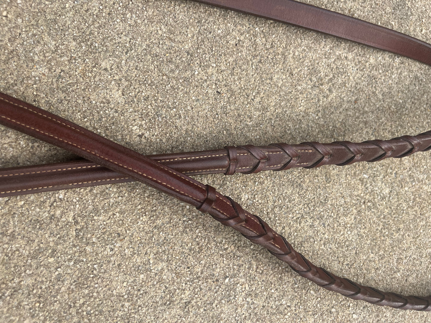 Raised Laced Reins