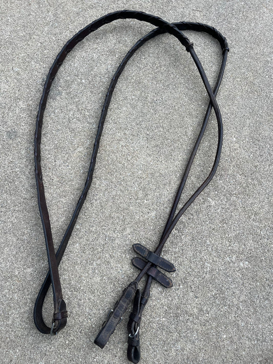 Rolled Laced Reins