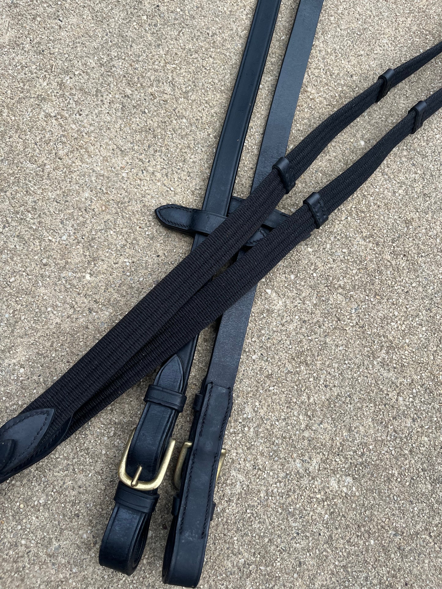 Black Webbed Reins