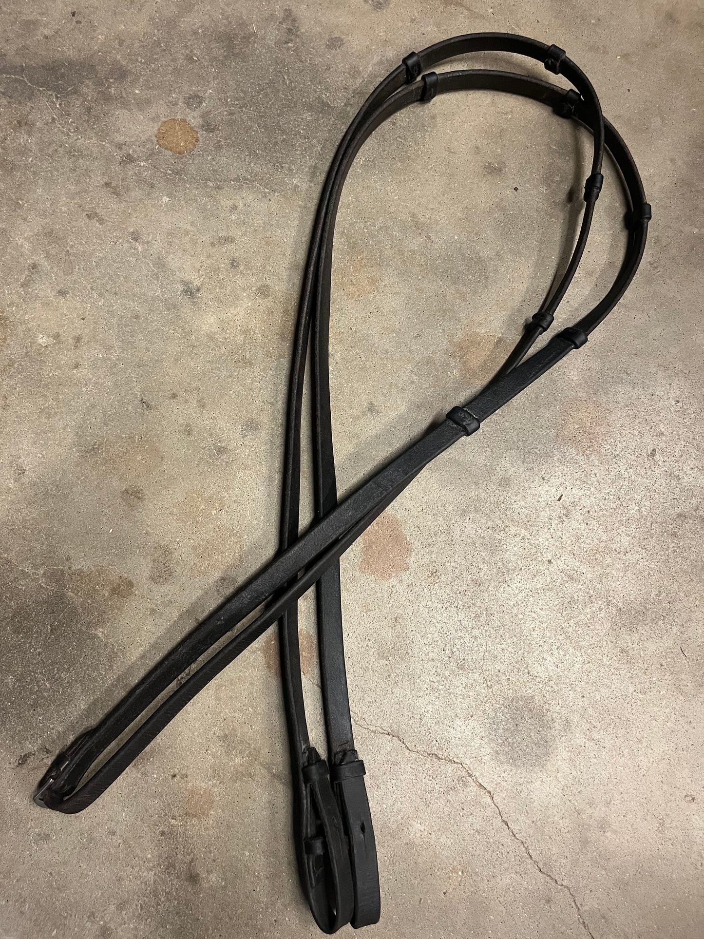 Leather Webbed Reins