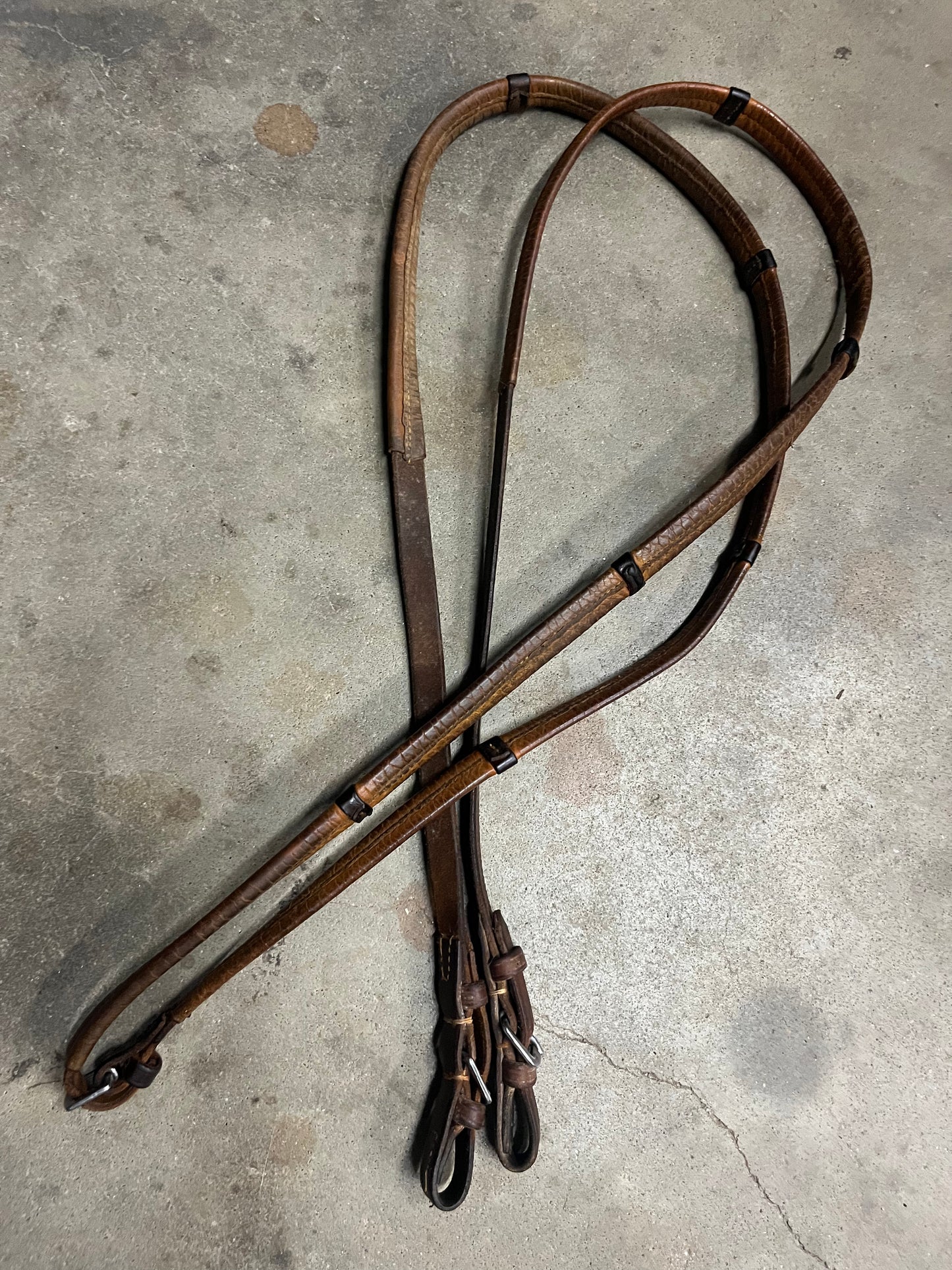 Leather Webbed Reins