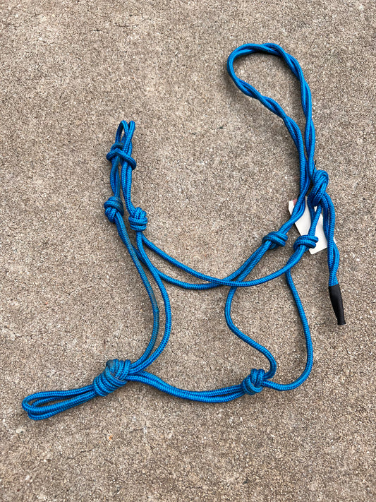 Blue Mustang Rope Halter - Standard