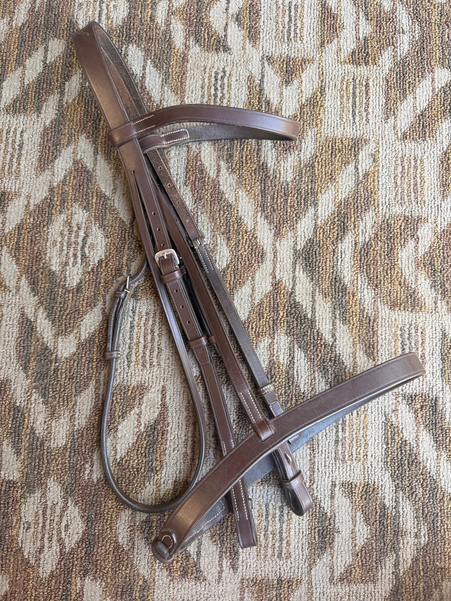 SilverLeaf Flat Bridle