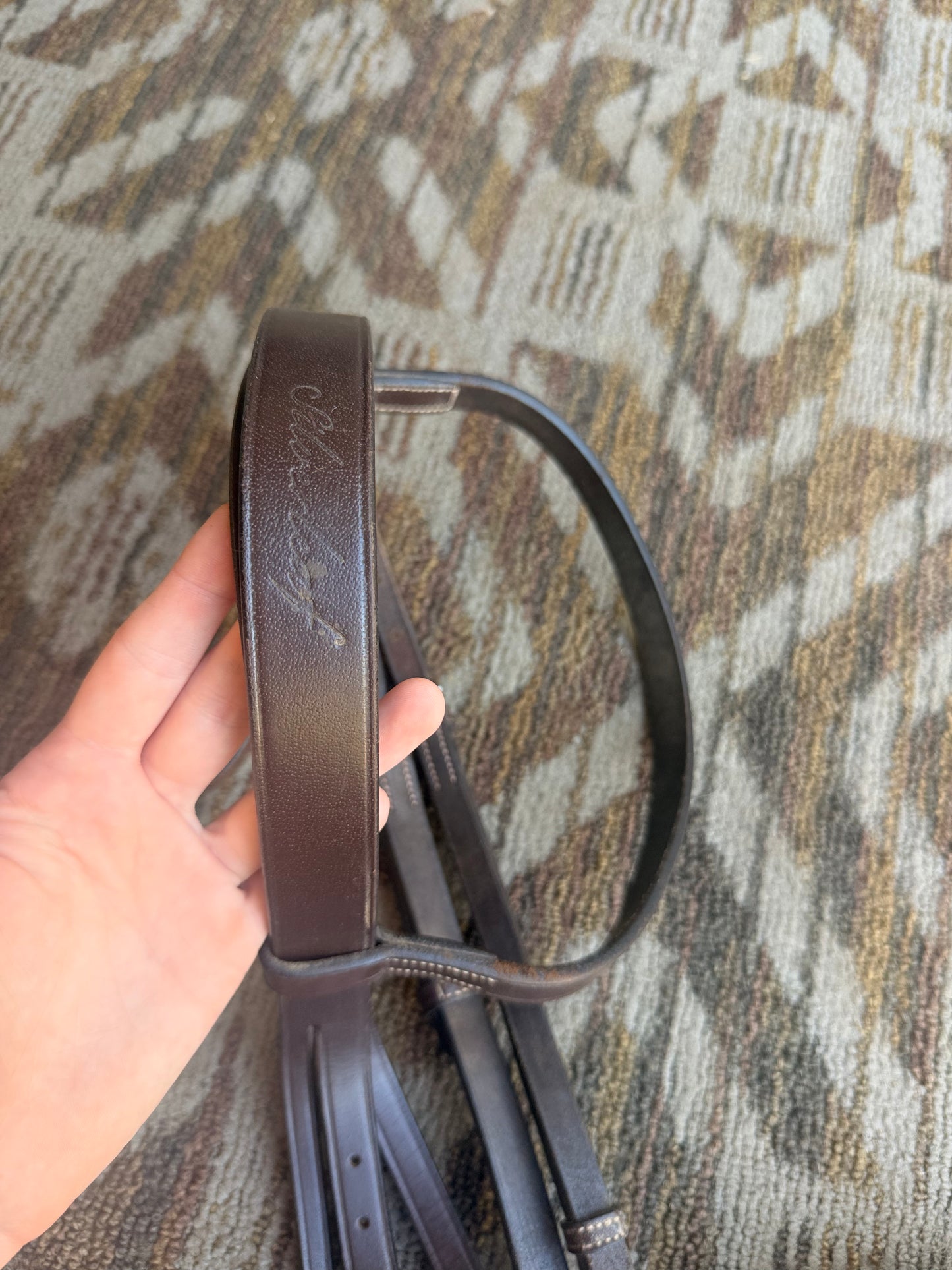 SilverLeaf Flat Bridle