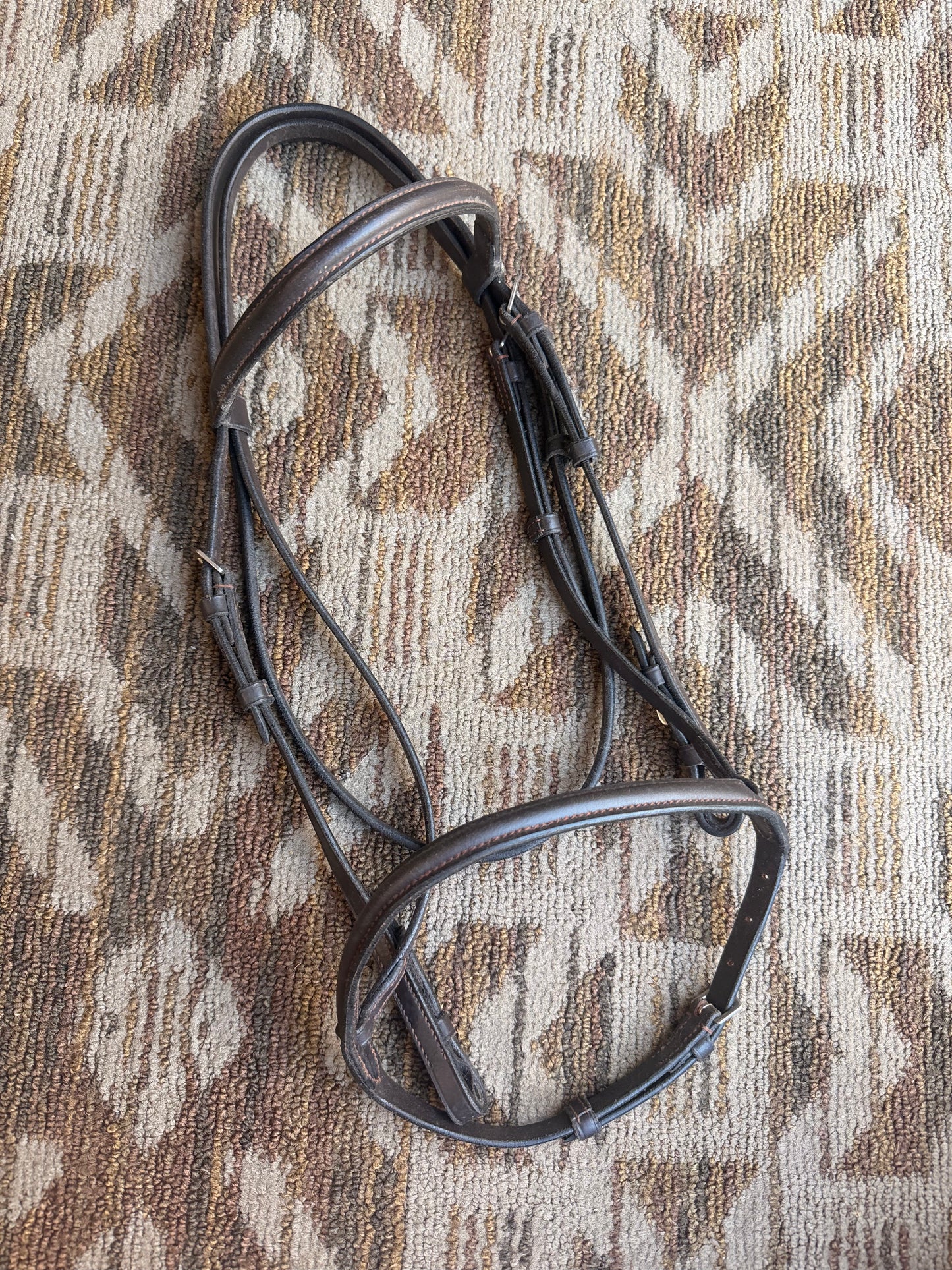 Chetak Brown Pony Bridle