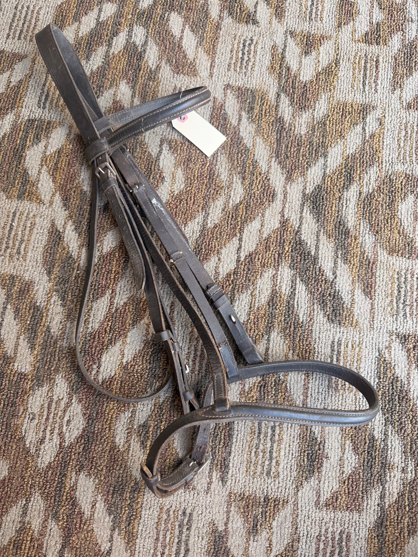 Brown Raised Bridle