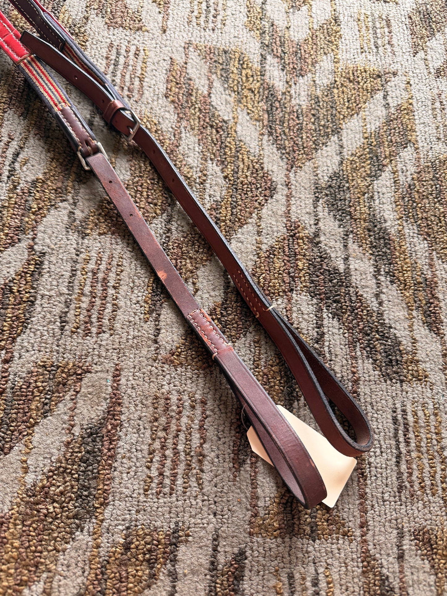 Leather Elastic 2 Point Breastcollar