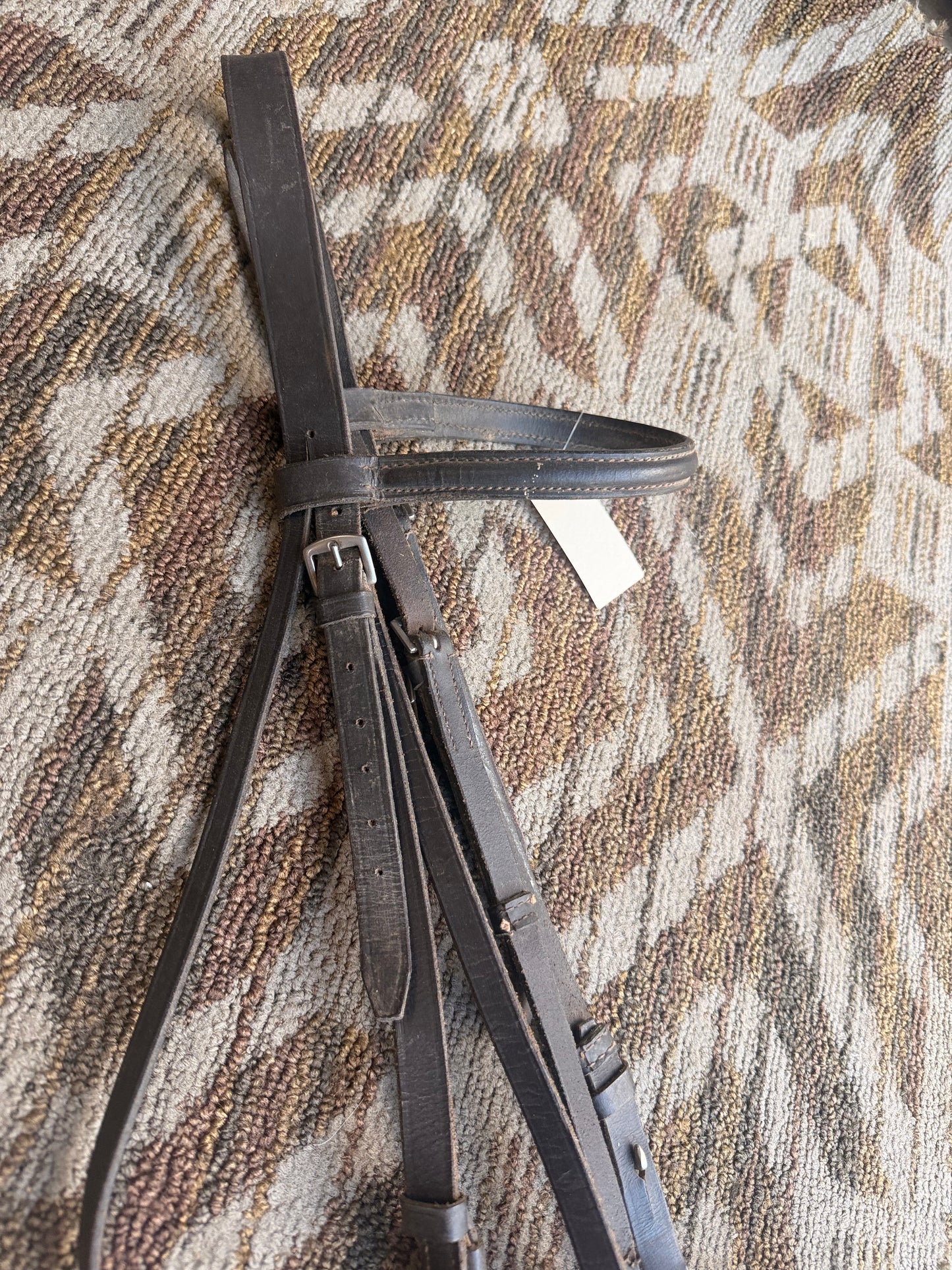 Brown Raised Bridle