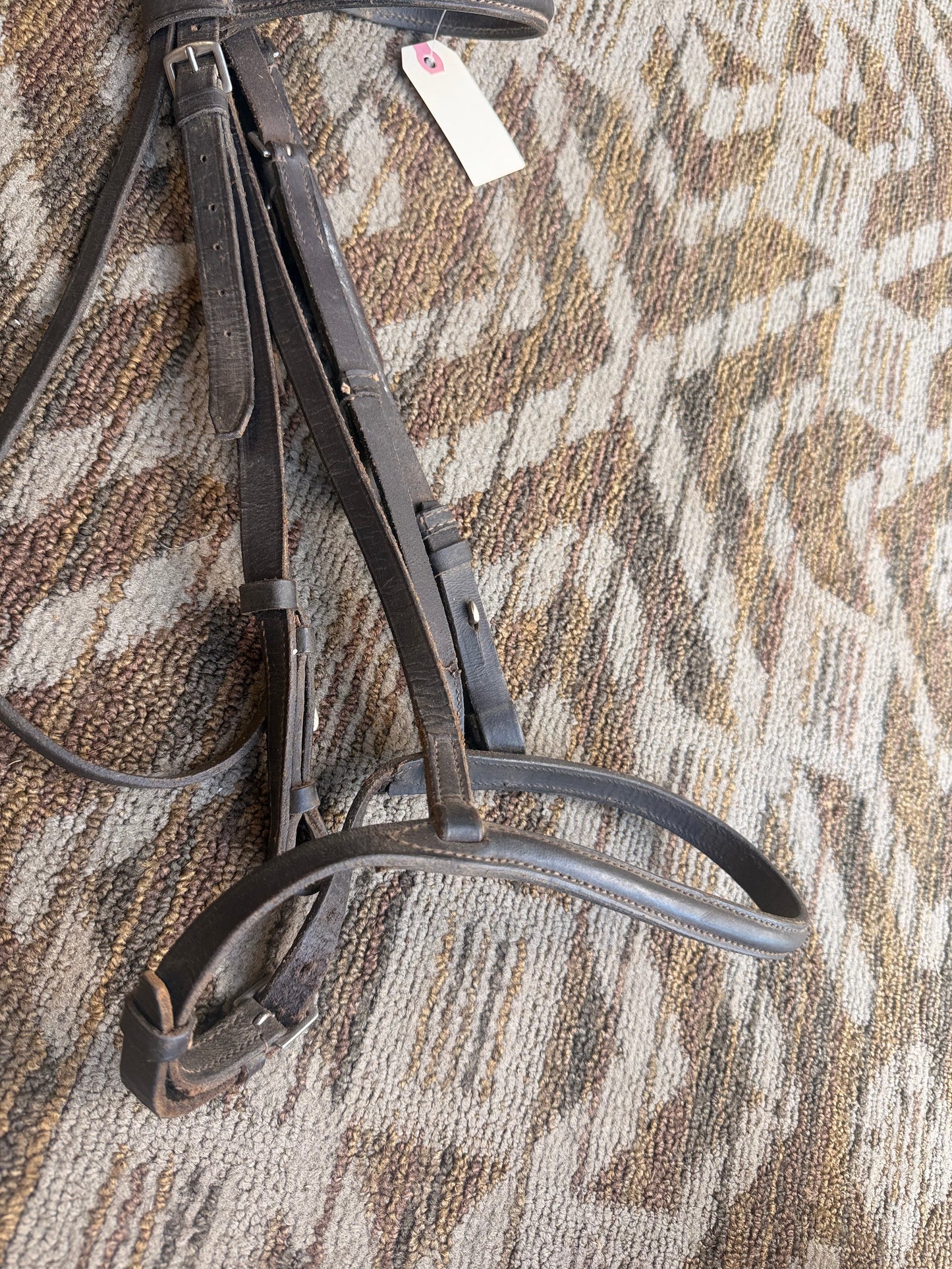 Brown Raised Bridle