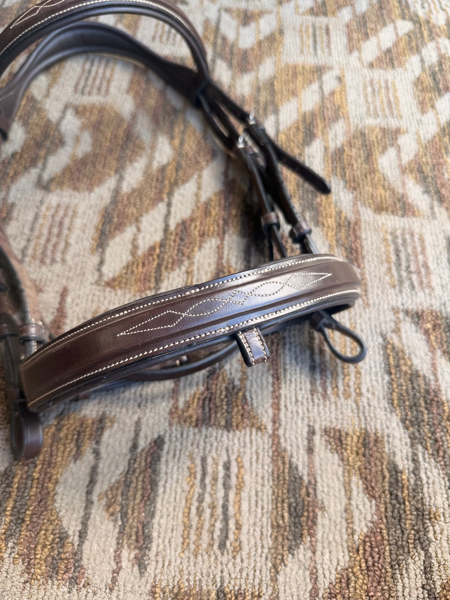 Artemis Fancy Stitched Bridle w/ Padded Crown