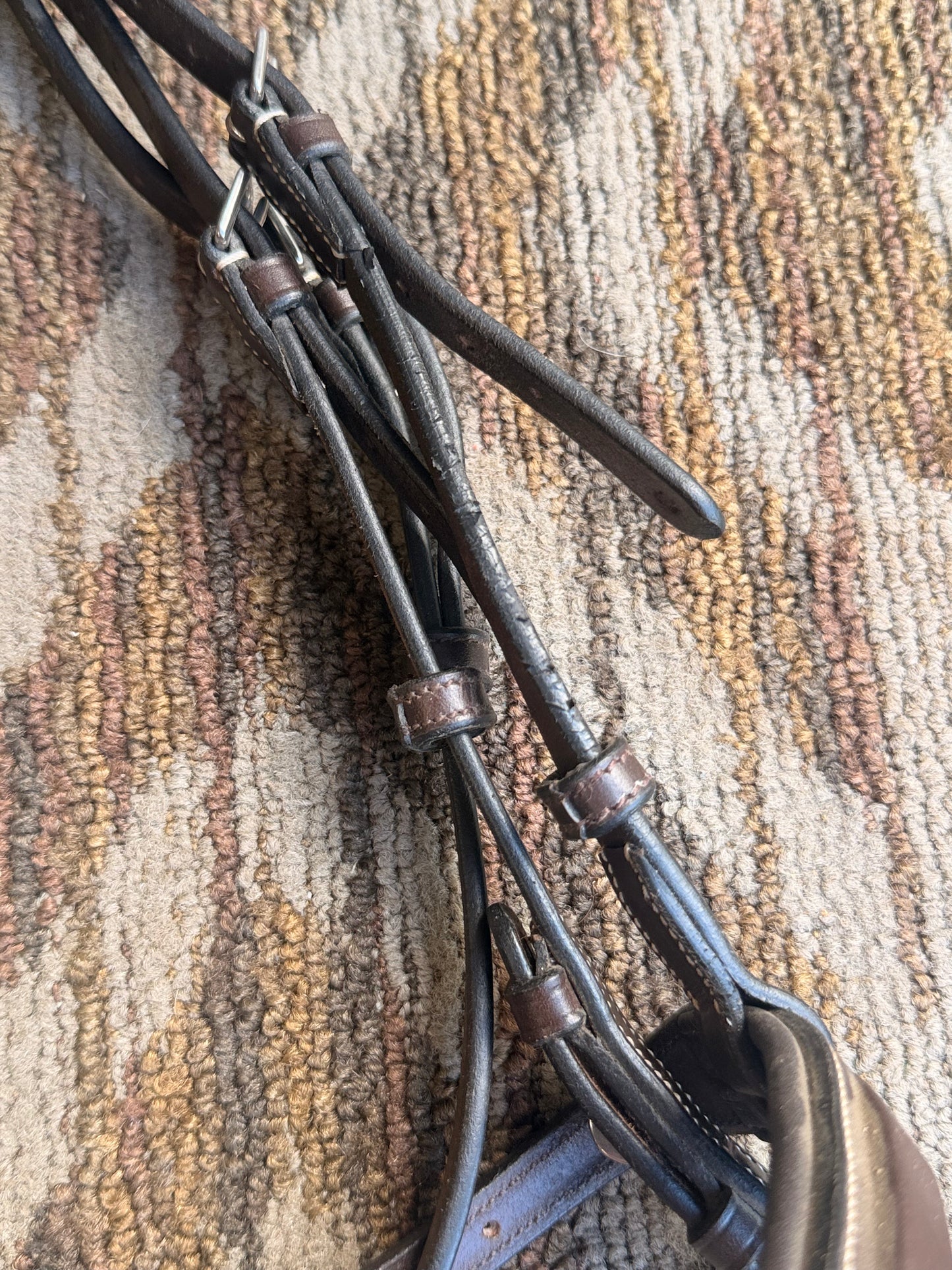 Artemis Fancy Stitched Bridle w/ Padded Crown