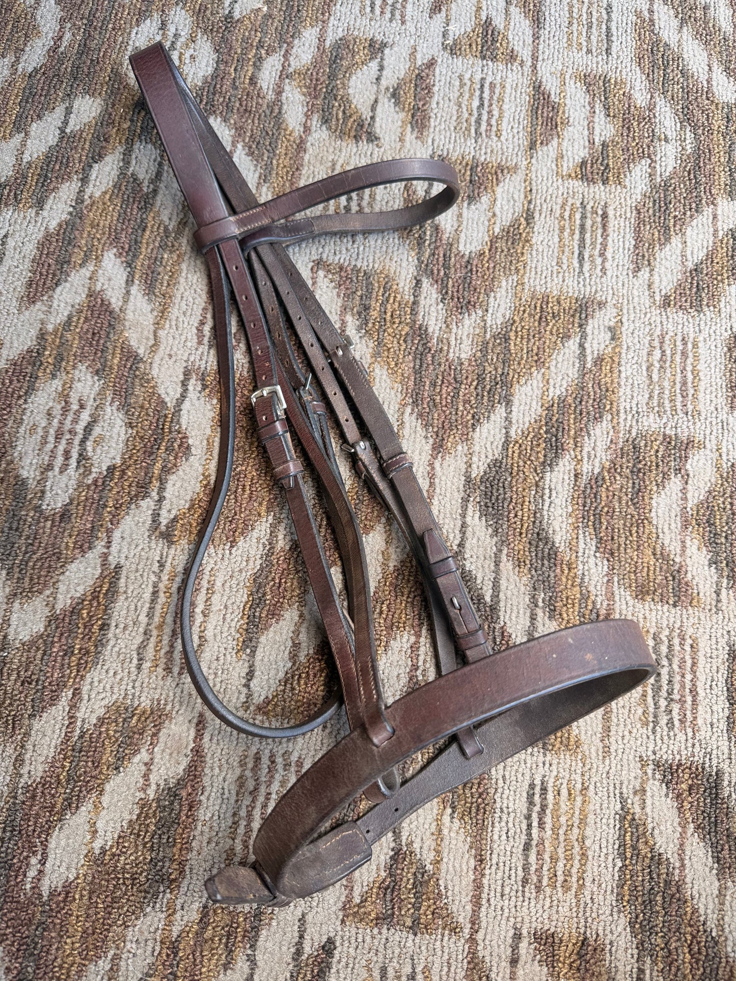 Brown Flat Bridle