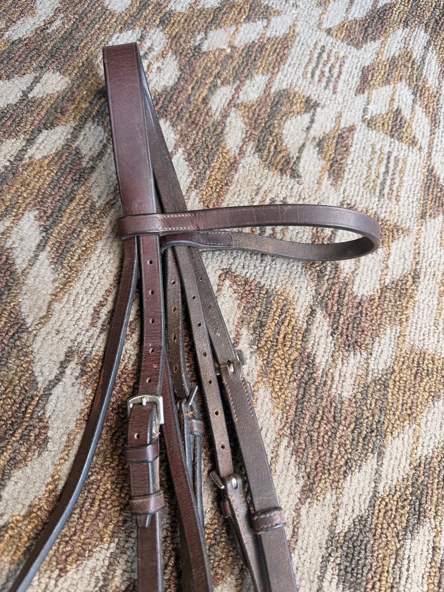 Brown Flat Bridle