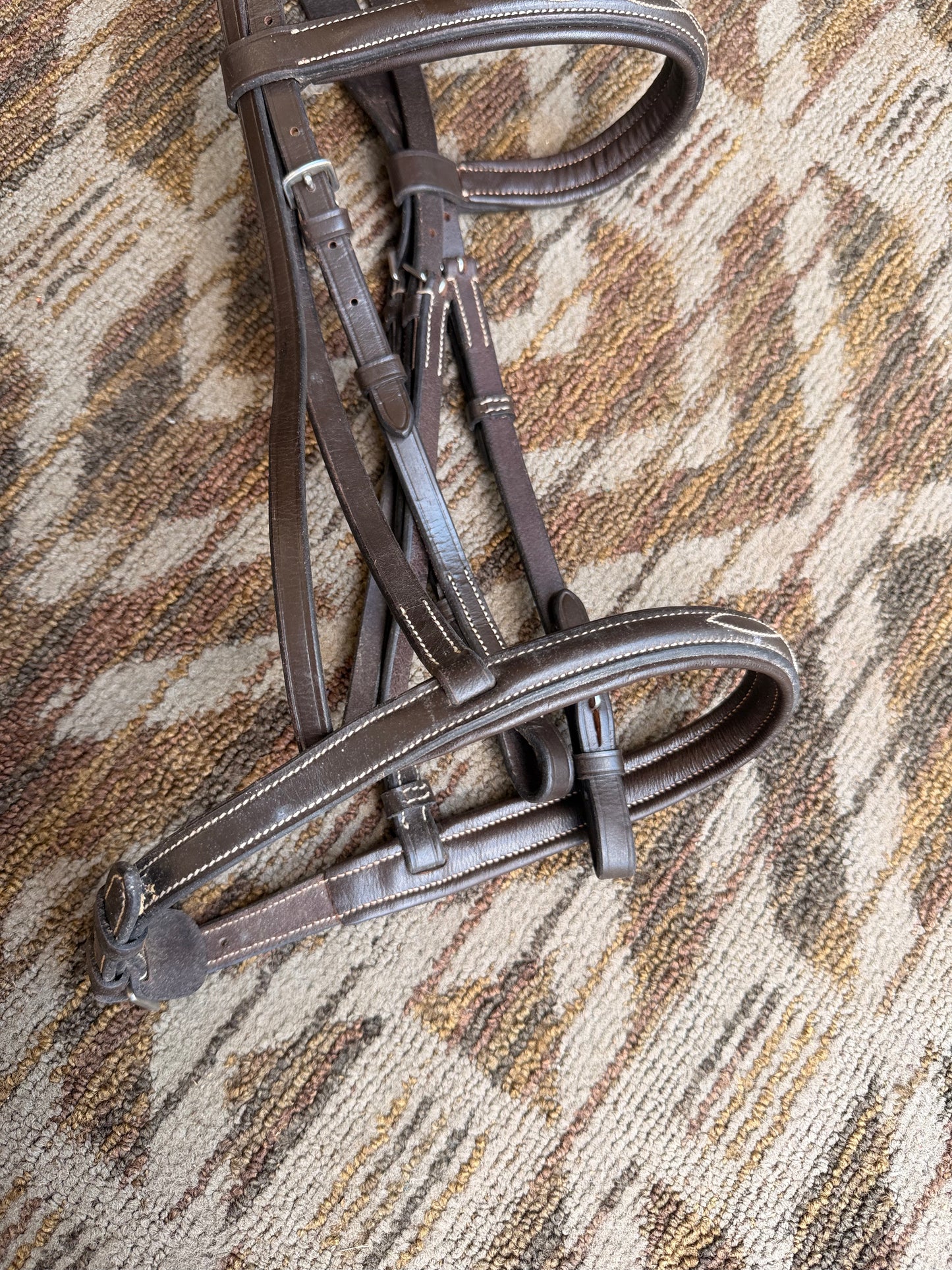 Dover Padded Fancy Stitched Bridle