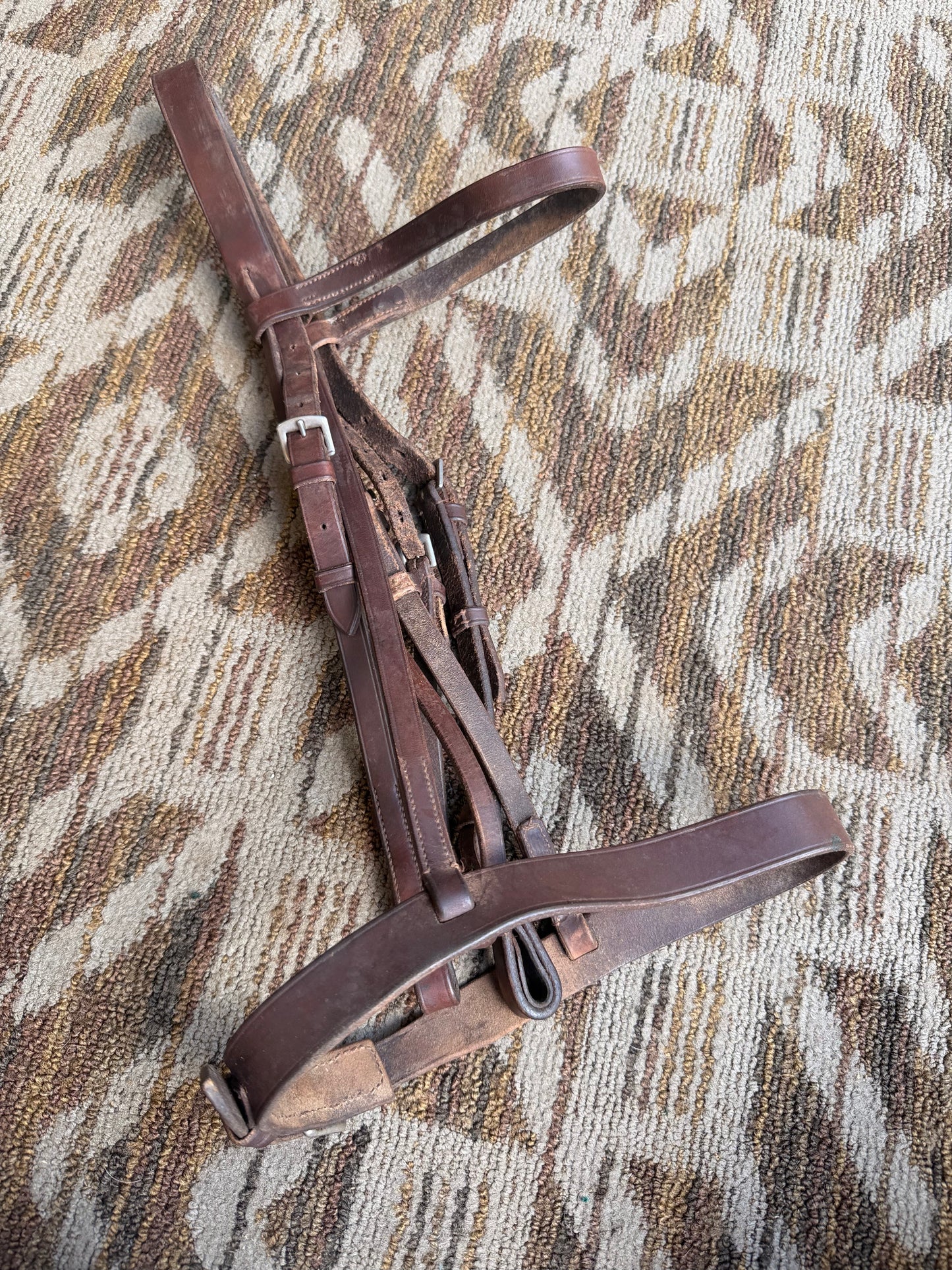 Brown Flat Bridle