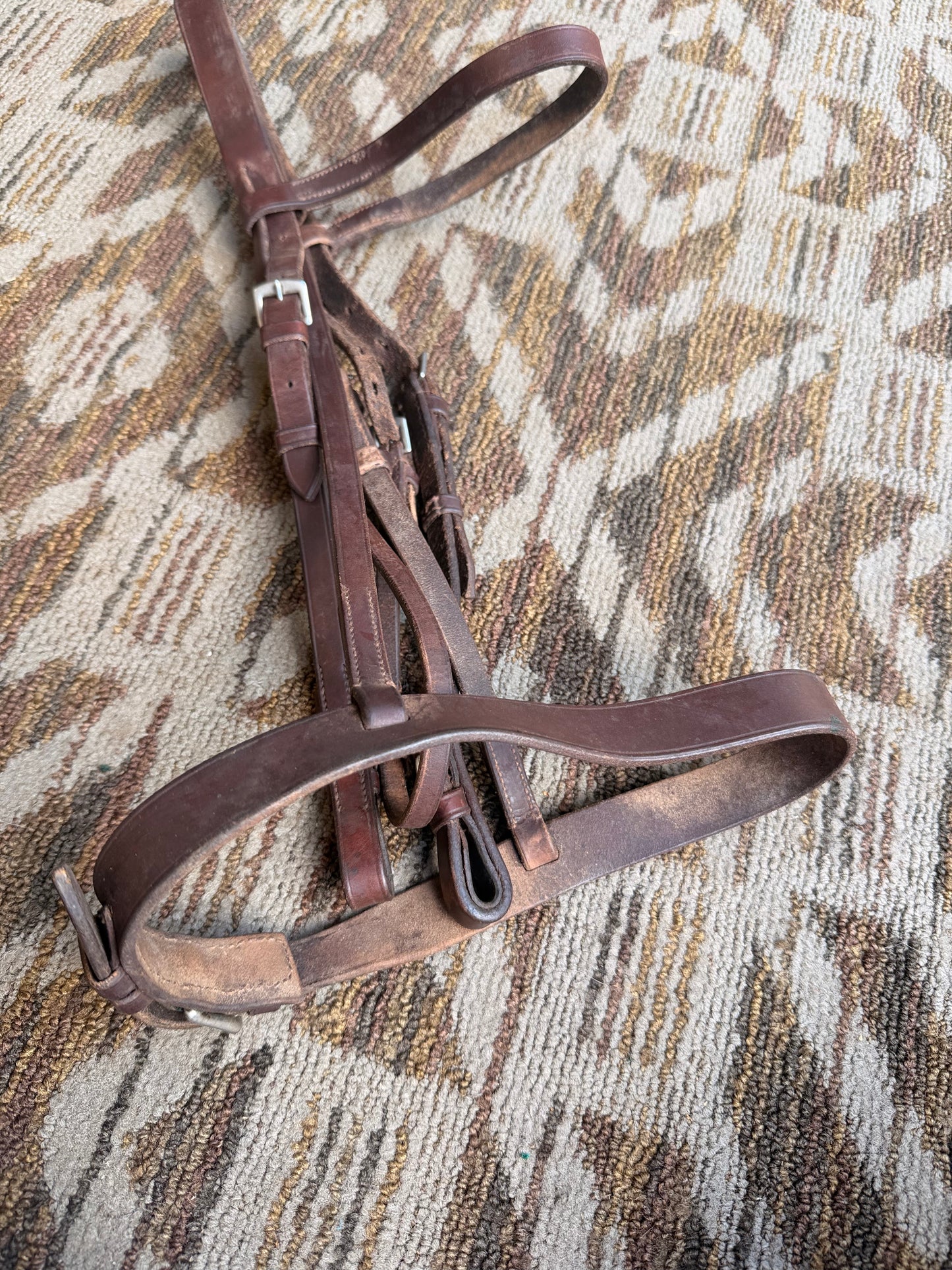 Brown Flat Bridle