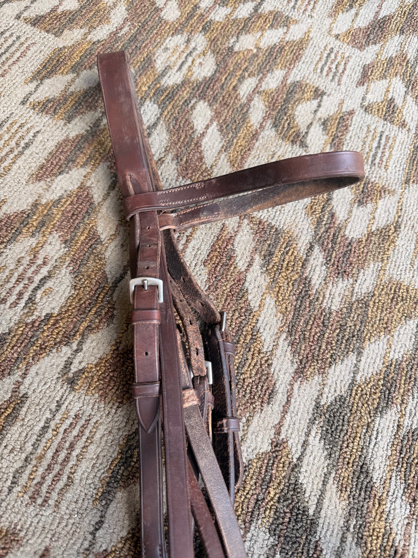 Brown Flat Bridle
