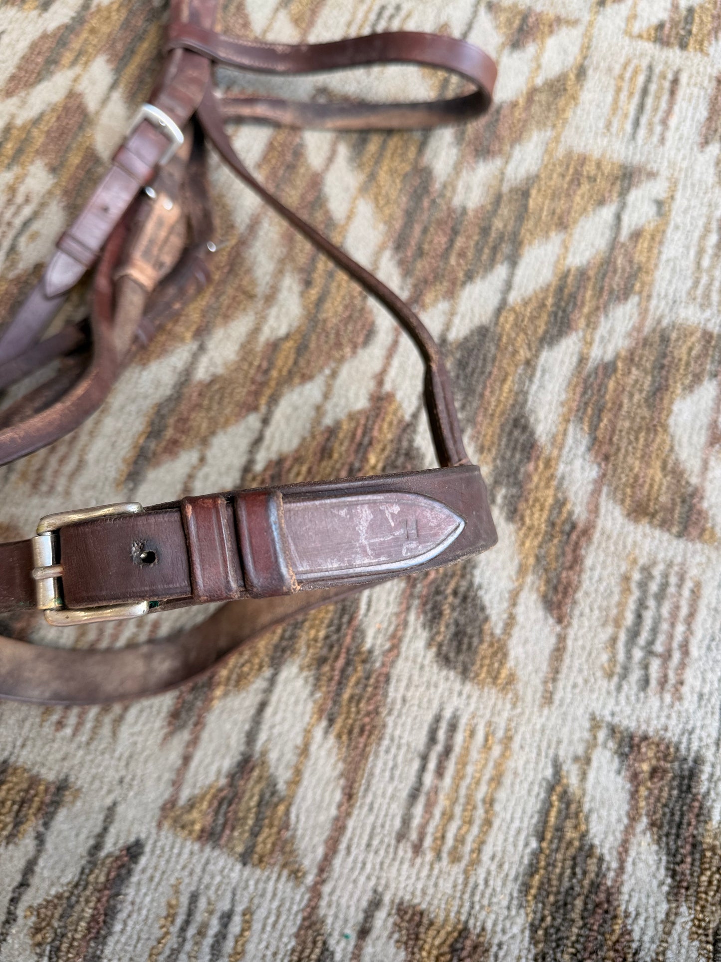 Brown Flat Bridle