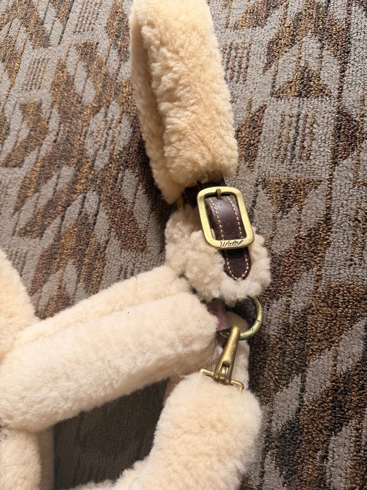 Walsh Sheepskin Shipping Halter
