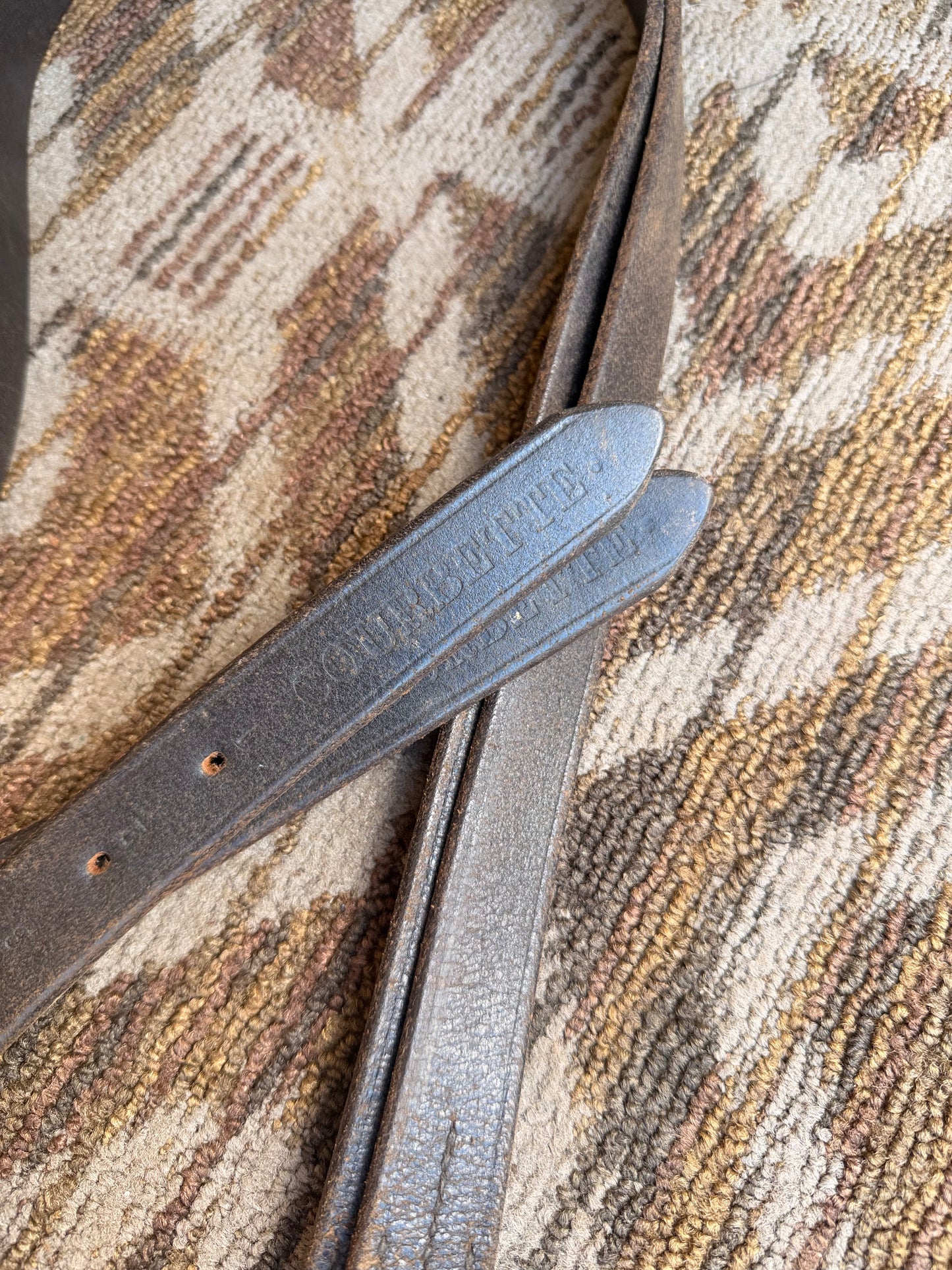 Courbette Brown Soft Stirrup Leathers - 65”