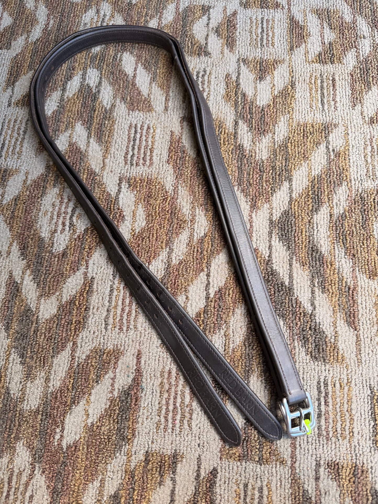 Soft Red Barn Stirrup Leathers - 48”