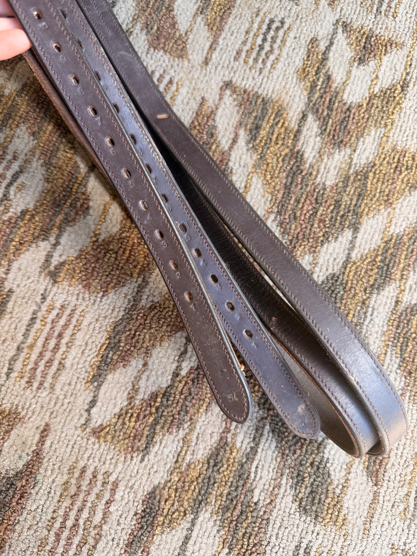 Stirrup Leathers w/ Nylon Core - 54”