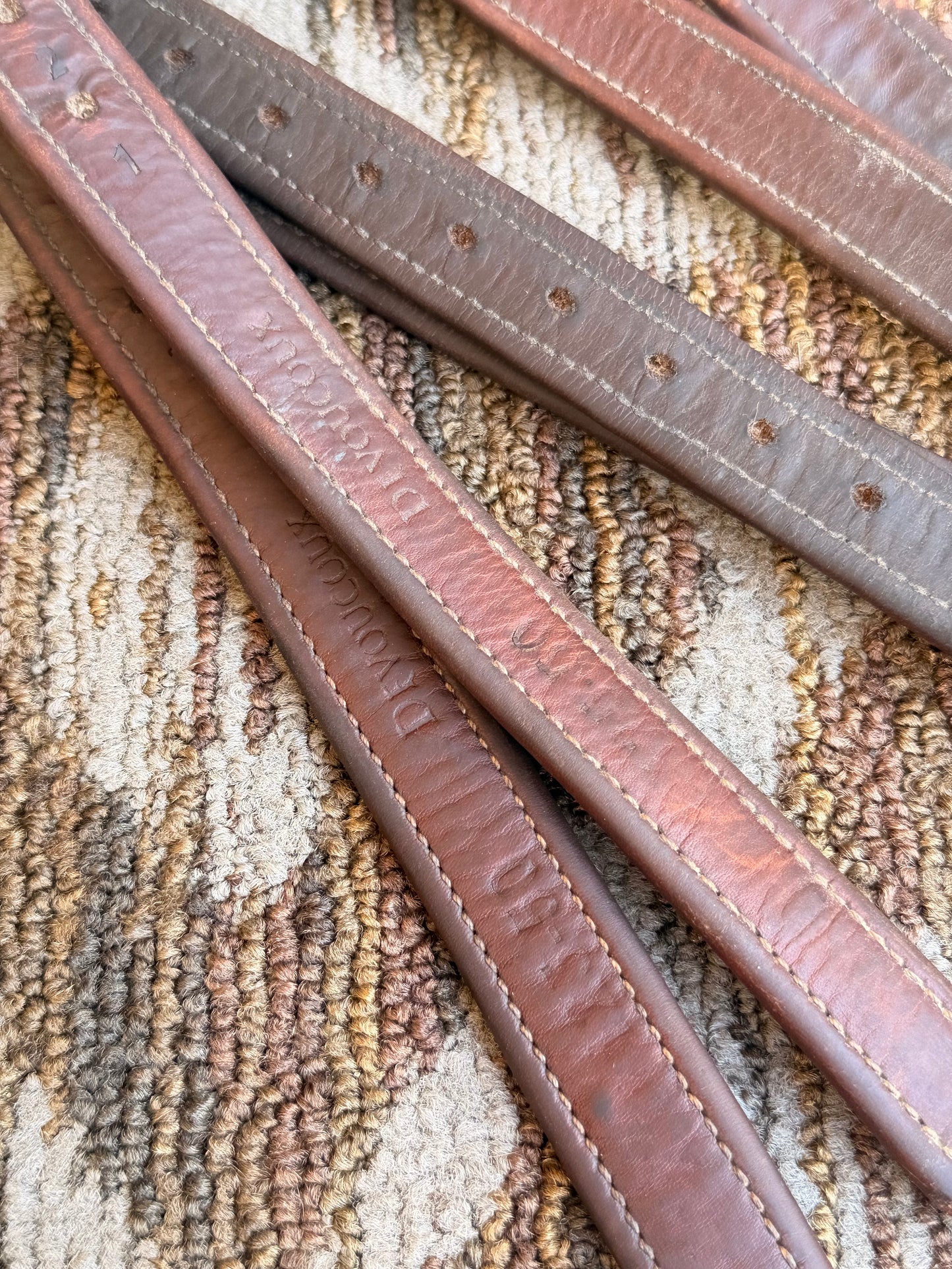 Devoucoux Lined Stirrup Leathers - 50”