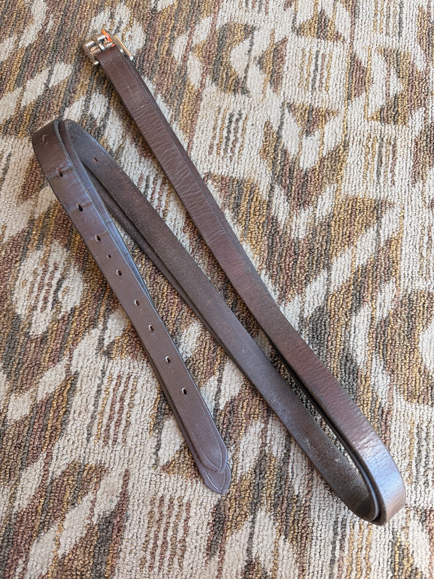 Soft Brown Stirrup Leathers - 56”
