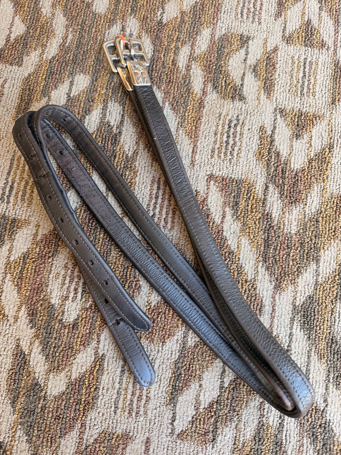 Harmohn Kraft Lined Stirrup Leathers - 50”
