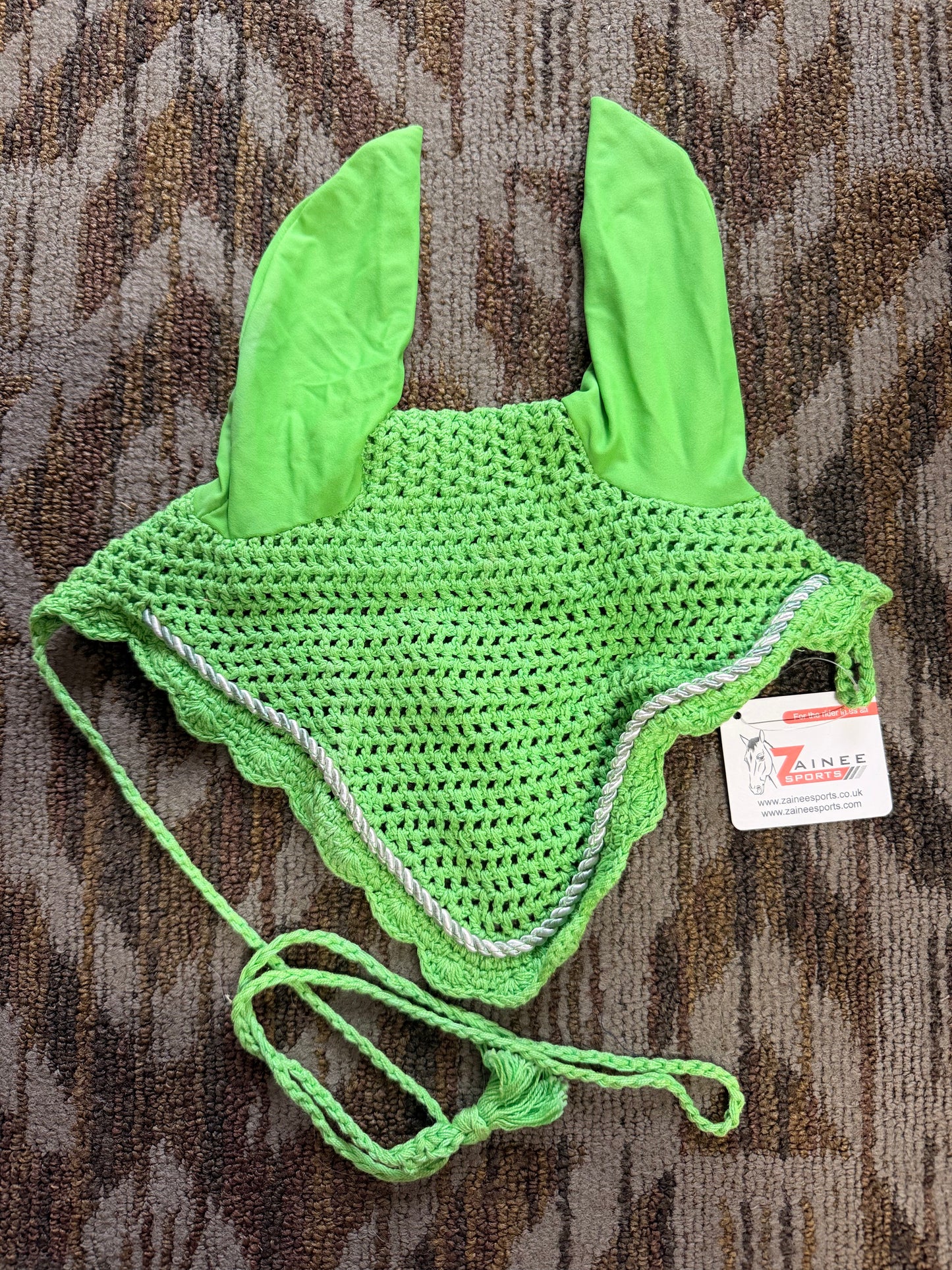 Zainee Lime Green Bonnet