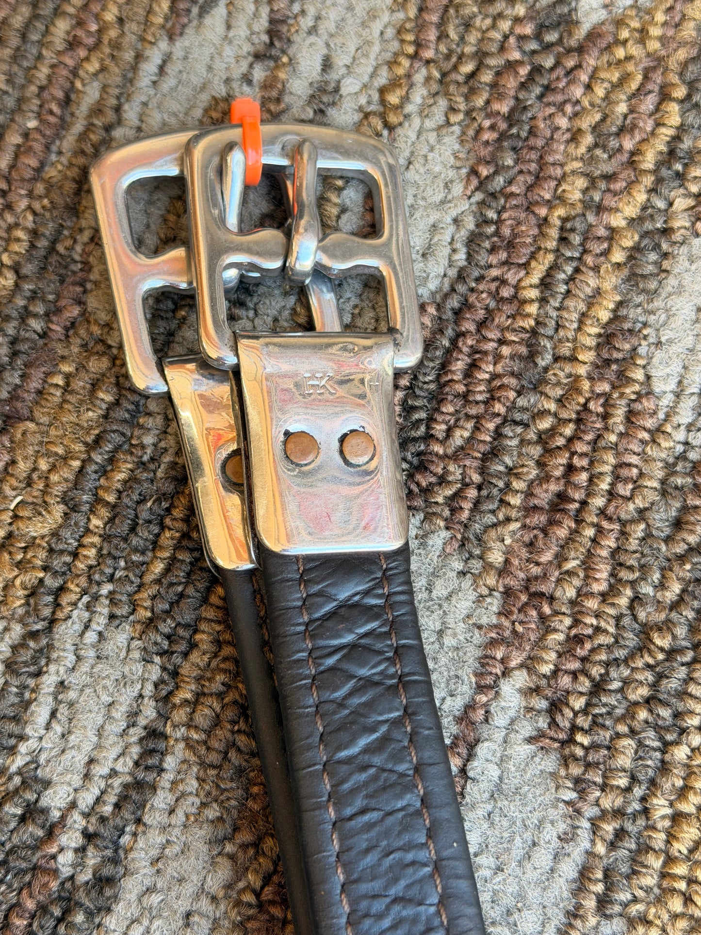 Harmohn Kraft Lined Stirrup Leathers - 50”