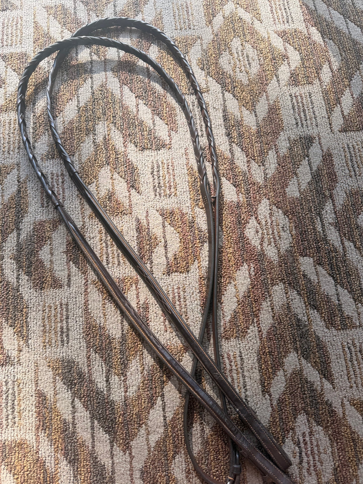 Nunn Finer Fancy Stitched Laced Reins