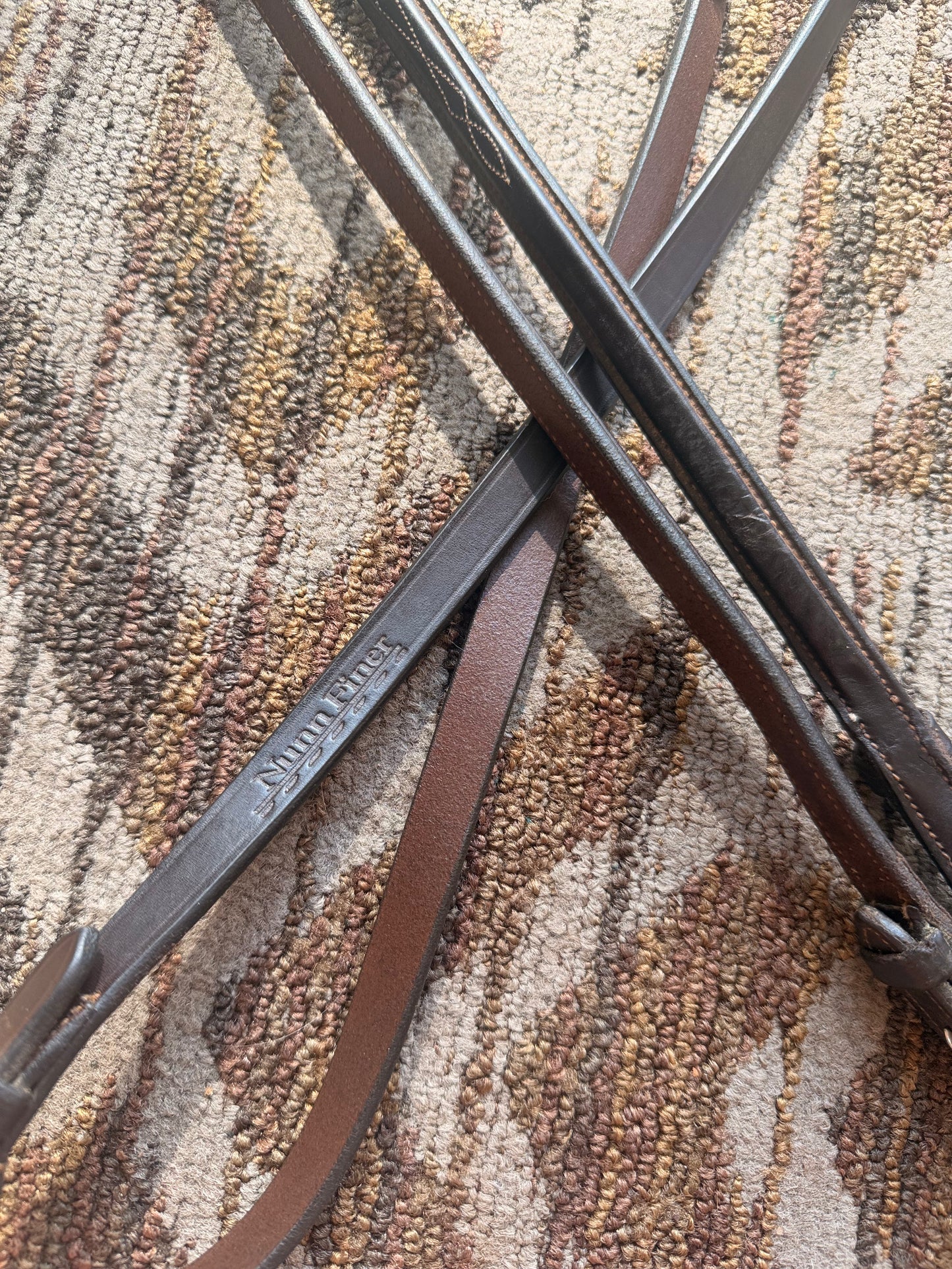 Nunn Finer Fancy Stitched Laced Reins