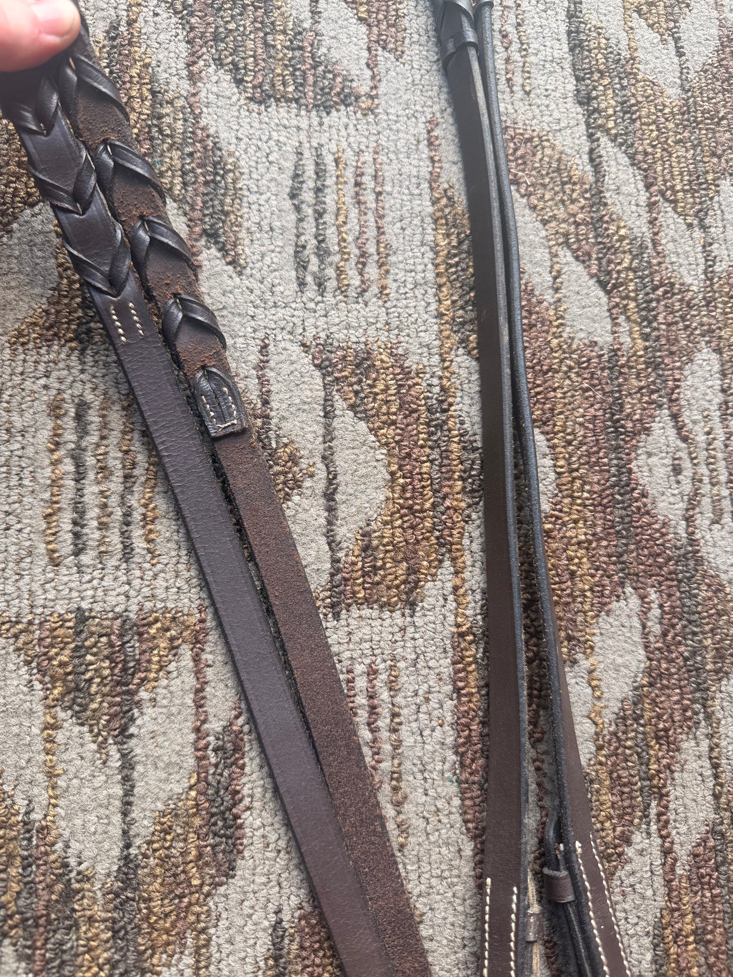 Brown Laced Reins