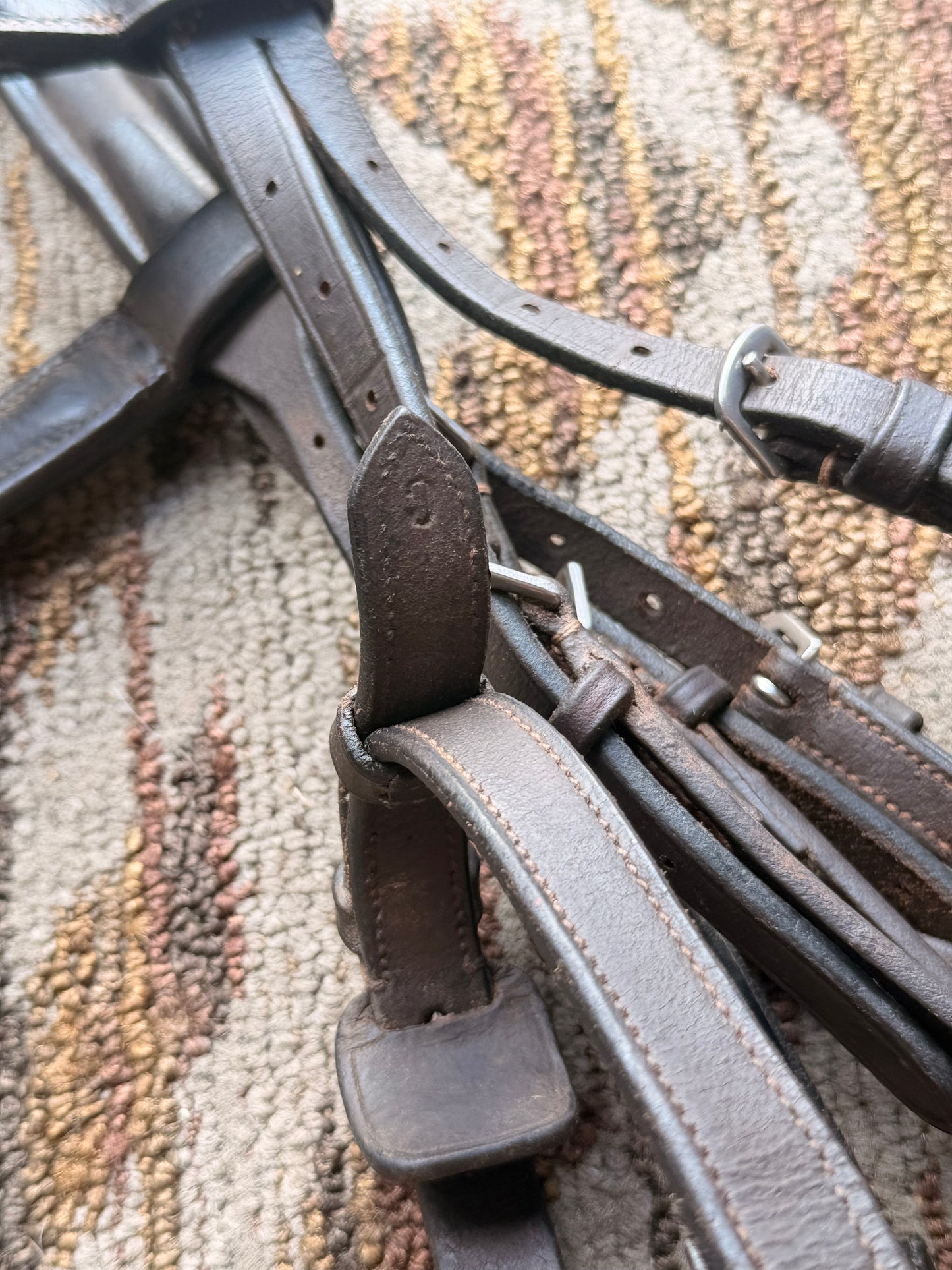 HDR Brown Padded Monocrown Bridle
