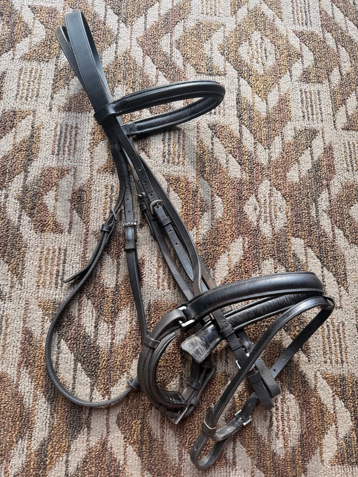 Kieffer Black Padded Bridle