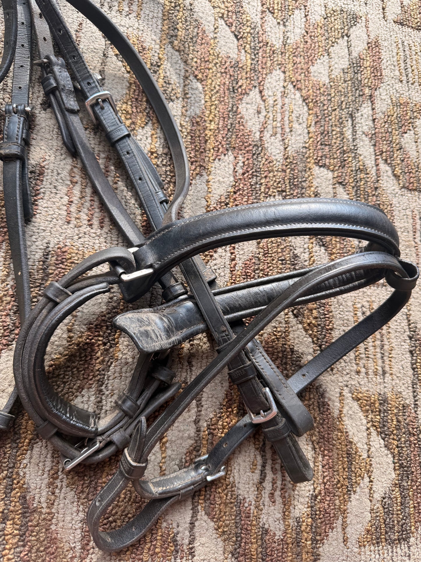 Kieffer Black Padded Bridle
