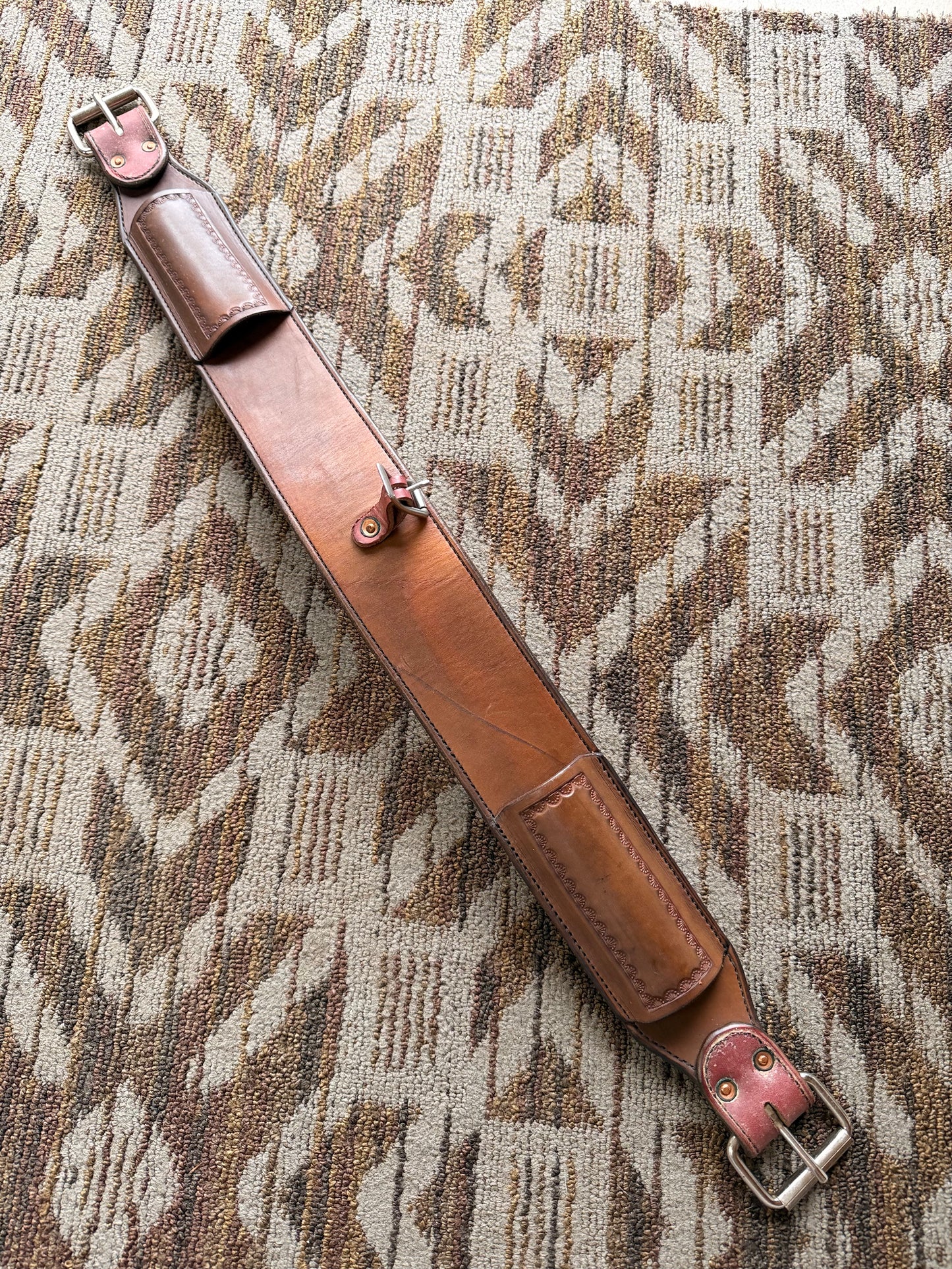 Brown Back Cinch - 34”