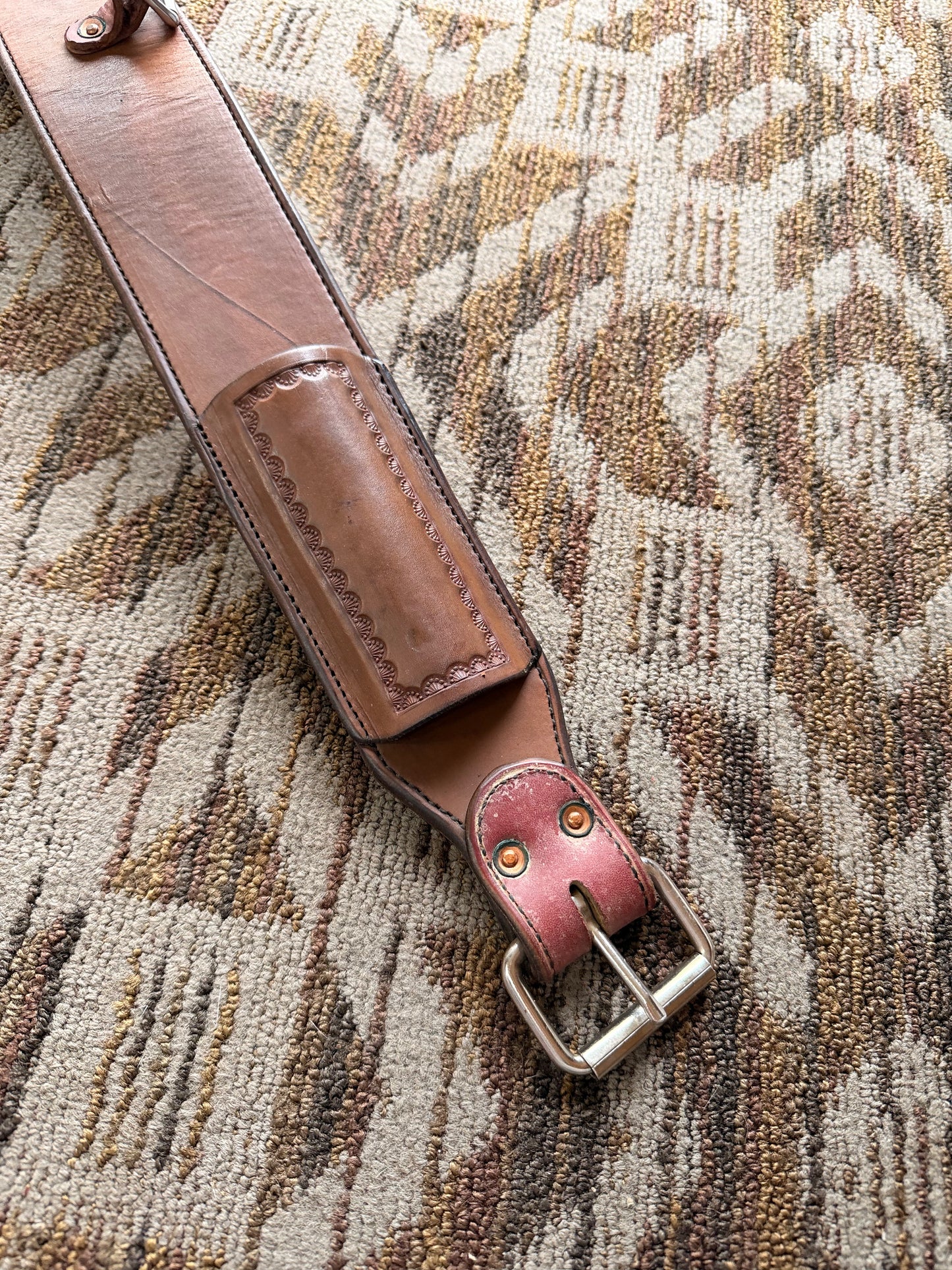 Brown Back Cinch - 34”