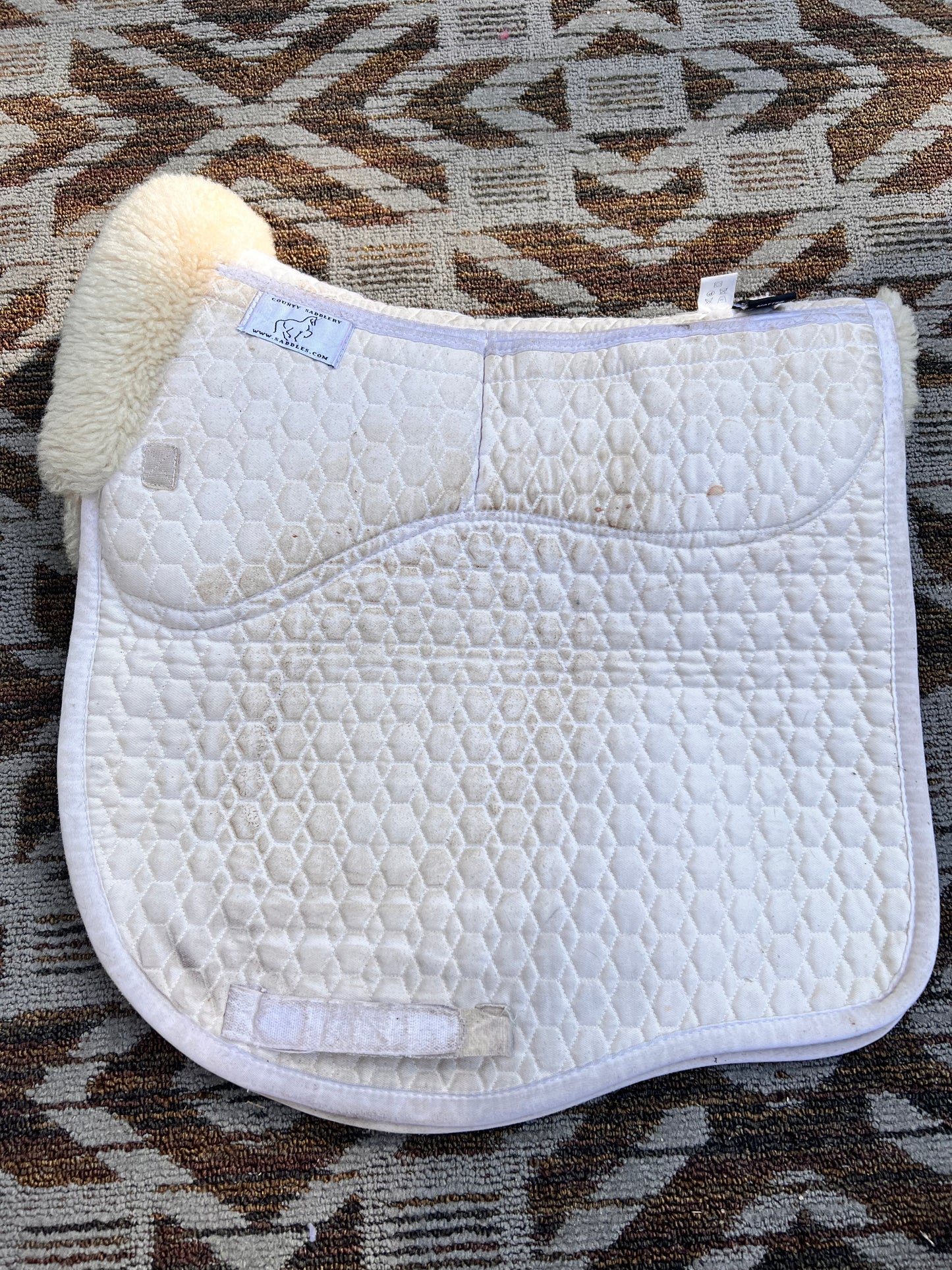 Mattes Platinum Sheepskin Dressage Pad - M