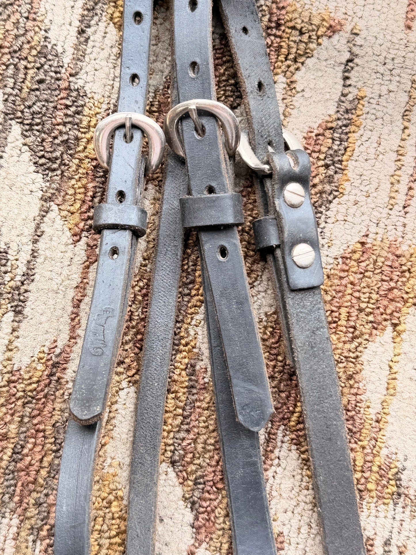 Black Weaver Headstall