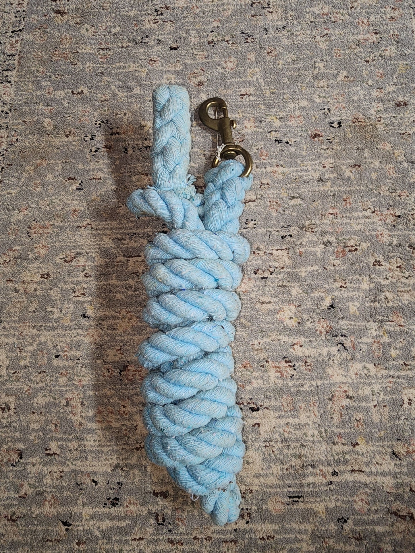 Light Blue Rope Halter