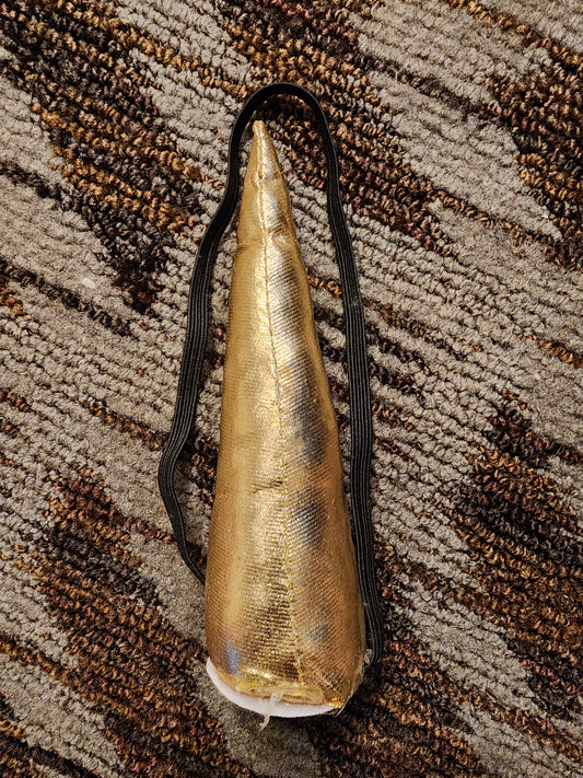 Gold Unicorn Horn