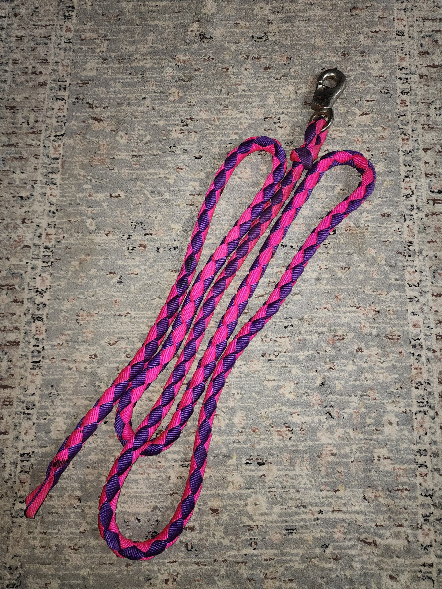 Pink and Purple Lead Rope