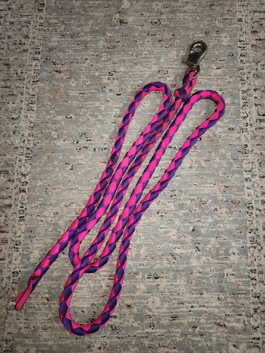 Pink and Purple Lead Rope