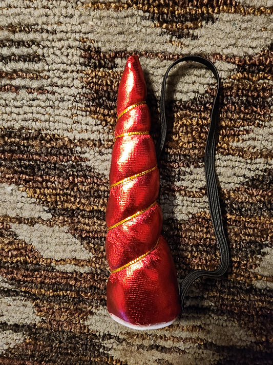 Red Unicorn Horn
